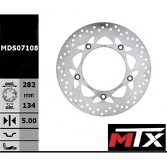 ΔΙΣΚΟΠΛΑΚΑ ΠΙΣΩ YAMAHA T-MAX 530 12-17 MDS07107 | MTX