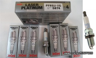 ΛΥΡΗΣ NGK SPARK PLUG LASER PLATINUM PFR6U-11G 5874