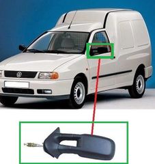 VW CADDY 1996-2004 MANUAL LEFT EXTERNAL MIRROR & SEAT INCA 1993-2003 - W06K985701G01C