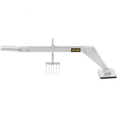 VEVOR Dent Pull Lever Bar 6 Claw Hook Φορητή ράβδο έλξης βαθουλώματος Κράμα αλουμινίου Dent Puller Μονό ανυψωτικό ποδιού για επισκευή βαθουλώματος αυτοκινήτου