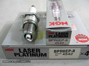 ΛΥΡΗΣ NGK SPARK PLUG LAZER PLATINUM BPR6EP-8 4542