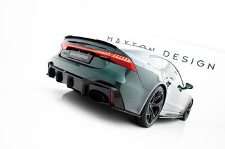 Prepreg Carbon Fiber Πίσω Diffuser Audi RS7 C8 C8 (version without towbar)-thumb-1