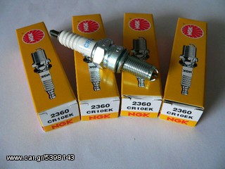 ΛΥΡΗΣ NGK SPARK PLUG ΔΥΟ ΑΚΙΔΕΣ CR10EK 2360