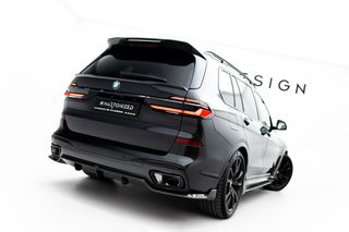 Prepreg Carbon Fiber Πίσω Diffuser BMW X7 M-Pack G07 Facelift (version without towbar)