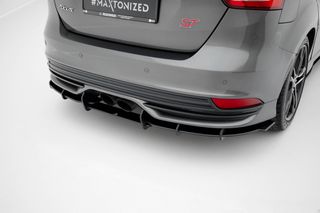 Street Pro Πίσω Diffuser Ford Focus ST Mk3 Facelift-thumb-1