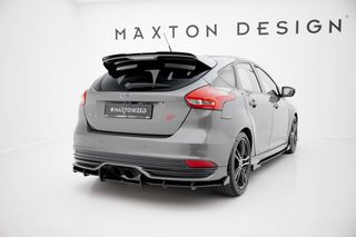 Street Pro Πίσω Diffuser + Flaps Ford Focus ST Mk3 Facelift