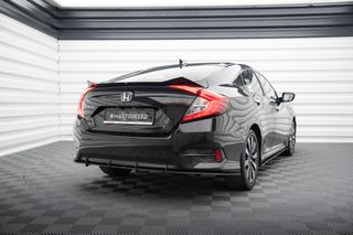 Street Pro Πίσω Diffuser Honda Civic Mk10