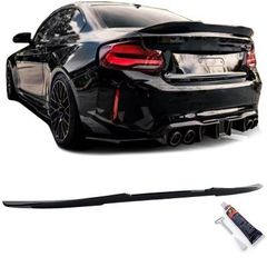 Πίσω αεροτομή τύπου ducktail μαύρο γυαλιστερό – για BMW Σειρά 2 F22 Coupe 2013-2022