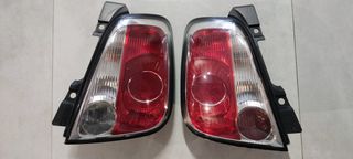 FIAT 500 FIAT 500C (312) ΓΝΗΣΙΑ ΠΙΣΩ ΦΩΤΑ ΜΑΖΙ ΜΕ ΤΙΣ ΛΑΜΠΕΣ ΤΟΥΣ ΣΕ ΑΡΙΣΤΗ ΚΑΤΑΣΤΑΣΗ