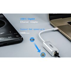 EDUP EP-9802 10/100/1000Mbps Type-C LAN Adapter-thumb-1