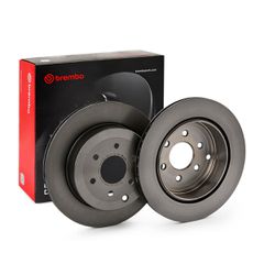 BREMBO ΣΕΤ ΔΙΣΚΟΠΛΑΚΕΣ ΠΙΣΩ NISSAN NAVARA NP300 D23/MERCEDES BENZ X-CLASS