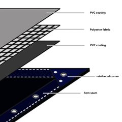 vidaXL Μουσαμάς 650 γρ./μ.² Γκρι 3 x 4 μ.-thumb-5