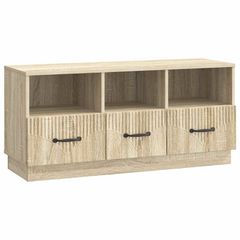 Ντουλάπι TV Sonoma Δρυς 102 x 34,5 x 47 εκ Επεξεργασμένο Ξύλο 895367