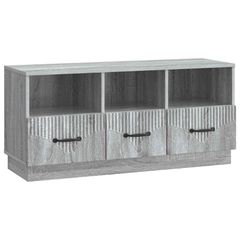 Ντουλάπι TV Γκρι Sonoma 102 x 34,5 x 47 εκ Επεξεργασμένο Ξύλο 895371