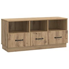 Ντουλάπι TV 102 x 34,5 x 47 εκ Artisan Δρυς Επεξεργασμένο Ξύλο 895374