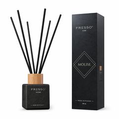 Κωδ.383518 Fresso - Αρωματικό Χώρου με Στικ Molise 100 ml Premium Home Reed Diffuser με FlowScent, Μαύρο Γυάλιν τηλ.215-215-8211