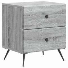 Κομοδίνο Γκρι Sonoma 43 x 34,5 x 47,5 εκ Επεξεργασμένο Ξύλο 895457