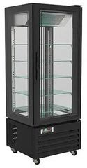ΠΡΟΣΦΟΡΑ!!! KARAMCO G-LSC65L (319Lit - 5x 53x41,7cm) Επιδαπέδια Βιτρίνα Ζαχαροπλαστικής 4 Όψεων +2/+8°C - 65x65x195cm