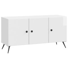 Ντουλάπι TV Γυαλιστερό Λευκό 99 x 34,5 x 50 εκ. 895639