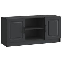 Ντουλάπι TV Μαύρο 102 x 34,5 x 47 εκ Επεξεργασμένο Ξύλο 895846