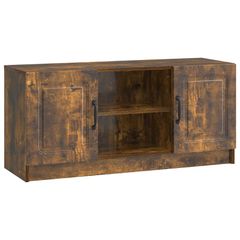 Ντουλάπι TV Καπνισμένο Ξύλο Δρυός 102 x 34,5 x 47 εκ 895850