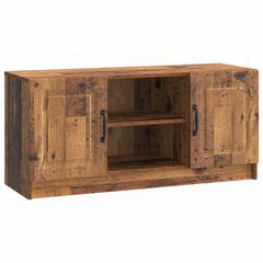 Ντουλάπι TV Παλαιωμένο ξύλο 102 x 34,5 x 47 εκ 895853