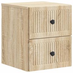 Τοίχου Κρεμαστό Κομοδίνο Sonoma Δρυς 33 x 34,5 x 40 εκ 897959