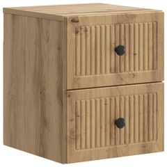 Τοίχου Κρεμαστό Κομοδίνο Artisan Δρυς 33 x 34,5 x 40 εκ 897973