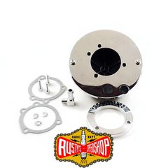 Breather Style Air Cleaner Assembly Round Chrome – Harley Davidson-thumb-1