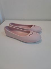 Crocs γυναικεία μπαλαρίνες ροζ σχεδόν καινούργιες