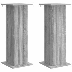 Βάση φυτών 2 τμχ. Γκρι Sonoma 30,5 x 30 x 80,5 εκ 899775
