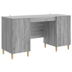 Γραφείο Γκρι Sonoma 142,5 x 50 x 75 εκ. Επεξεργασμένο Ξύλο 3414600