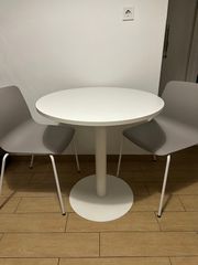 Στρογγυλό τραπέζι Ø80 – Ahrend / Monotop (minimal design)