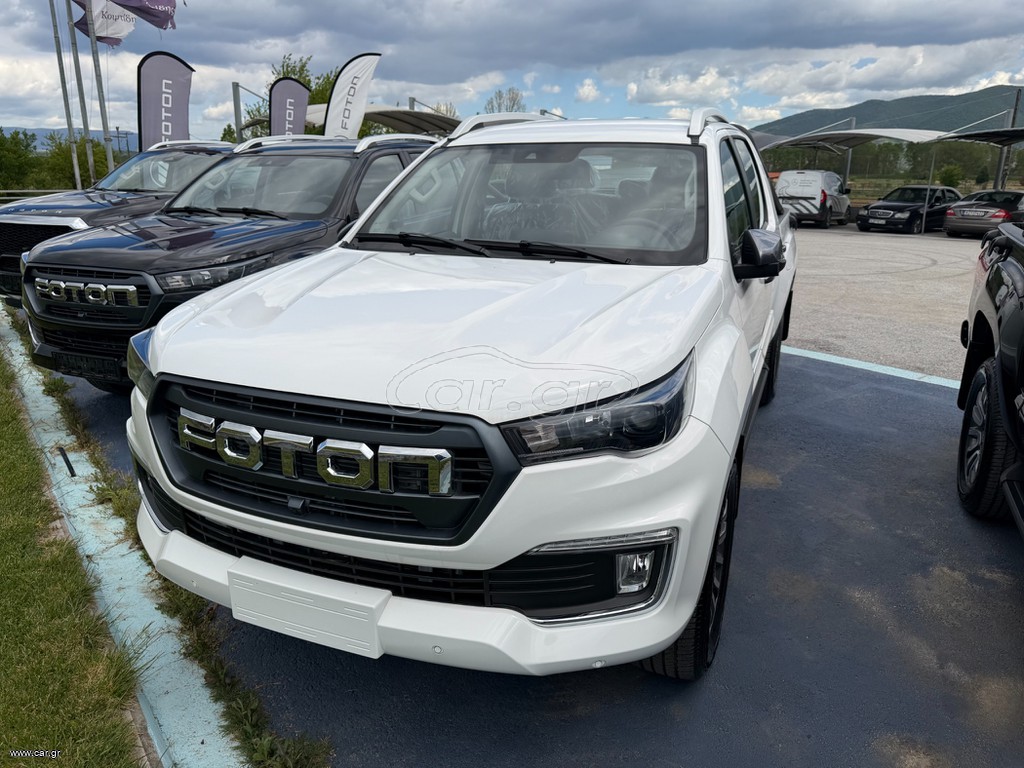 Foton Tunland G7 2026 AUTO/DIESEL/18"ΖΑΝΤΕΣ/ΔΕΡΜΑ