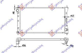 ΨΥΓΕΙΟ 2.0 DDiS ΠΕΤΡΕΛΑΙΟ ΜΗΧΑΝΙΚΟ (675x370x26) (VALEO)