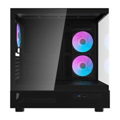 Darkflash DPX90 θήκη υπολογιστή (μαύρο) + 3 ανεμιστήρες-thumb-1