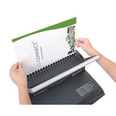 ΠΩΛΕΙΤΑΙ Q-CONNECT  25 € σπιραλοποιητης (binder) / για σπιραλοποιοση φωτοτυπιων/μαζι με πολλα υλικα SPIRAL(διαφανειες/ χαρτονια-σπιραλ)- ΣΕ ΑΡΙΣΤΗ ΚΑΤΑΣΤΑΣΗ- ΘΕΣΣΑΛΟΝΙΚΗ