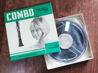 Combo PS 33 μαγνητοταινία μαγνητοφώνου δεκαετίας '60 καινούρια