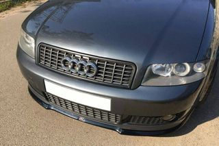 Maxton Design μπροστινό σπλιττερ S-Line Audi A4 B6 2000-2006 abs πλαστικό άριστης ποιότητας έτοιμο μαυρο ματ