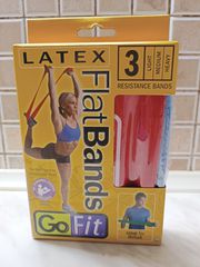 ΣΕΤ 3 ΛΑΣΤΙΧΑ ΓΥΜΝΑΣΤΙΚΗΣ GO FIT  + BIΒΛΙΟ ΑΣΚΗΣΕΩΝ ΣΦΡΑΓΙΣΜΕΝΑ  METΡΟ ΔΑΦΝΗ