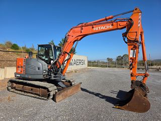 Εκσκαφέας Με Ερπύστριες Hitachi 2009 ZX85US-3.  Ανταλλαγές-thumb-3