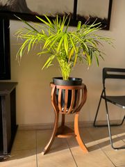 Ξύλινη ανθοστήλη teak