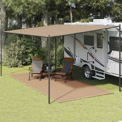 vidaXL Χαλί Σκηνής Taupe 250 x 500 εκ.