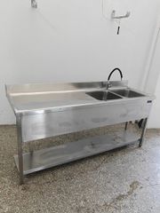 Λάντζα Ανοιχτή 1.90 με 2 Γούρνες Κωδ: 0426-3348