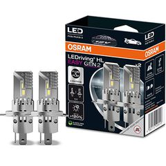 64193DWESY2-2HB - OSRAM Σετ Λάμπες LedEasy Gen2 12V H4/H19 19W 6500K