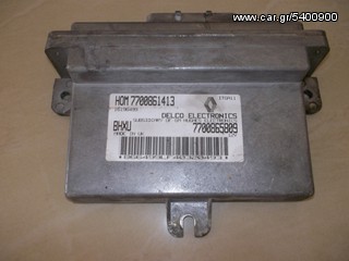 ΕΓΚΕΦΑΛΟΣ RENAULT 19, CLIO, 7700865809, 16196499, HOM 7700861413, ΜΟΝΑΔΑ ΕΛΕΓΧΟΥ ΚΙΝΗΤΗΡΑ, S