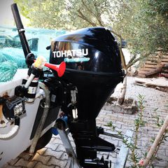 9,8 Hp Κινητήρας κοντολαιμος Tohatsu 2018 εξωλέμβια κοντολαιμη σαν καινούργια 9,8hp τετράχρονη