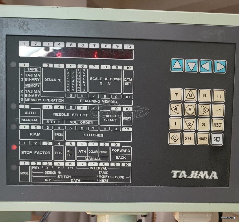 ΚΕΝΤΗΤΙΚΗ ΜΗΧΑΝΗ TAJIMA