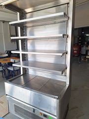 Πωλείται επαγγελματική ψυχόμενη βιτρίνα inox 95x130
