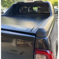 TOYOTA Hilux 2015 + ( 4 DOOR ) Χειροκίνητο Ρολό Αλουμινίου (Roll Shutter / Canopy Cover /Καπάκι Καρότσας )SUNK TYPE + + ABS SEQUENTIAL ROLL BAR-thumb-7